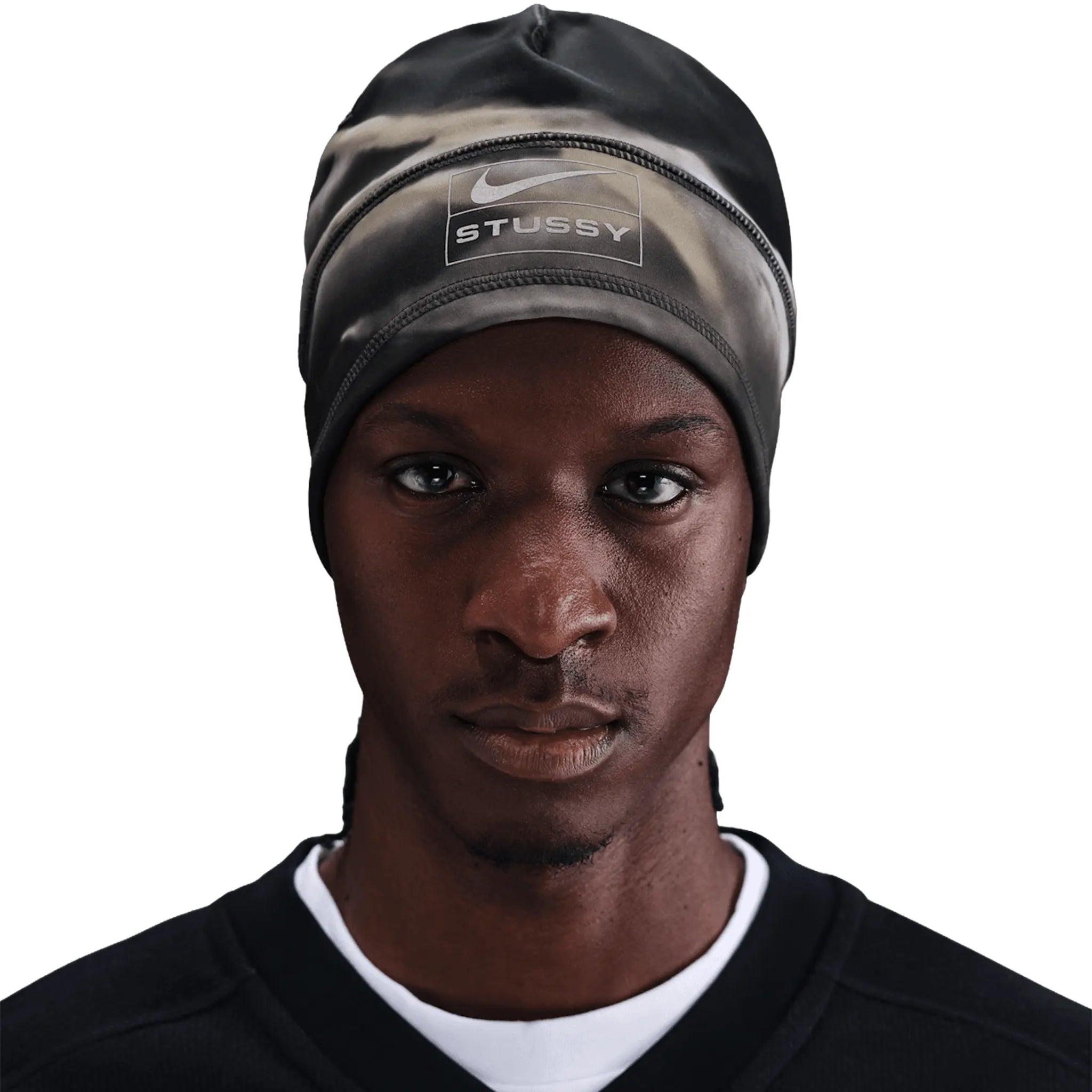 Front View of Stussy x Nike Multicolour Skull Hat IB1391-902